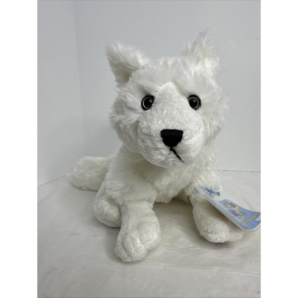 New Webkinz Arctic Fox Plush Stuffed Animal White Furry Fluffy Sealed Code